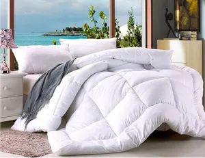 Wholesaler 100% Polyester Custom Solid Summer Microfiber Quilts - Image 1