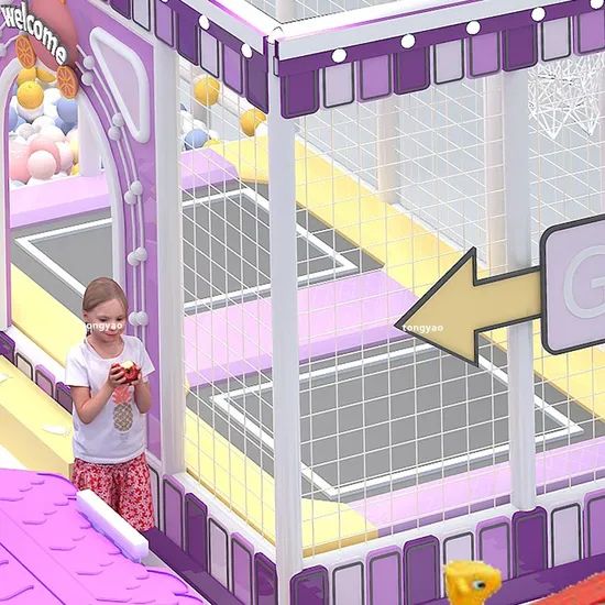 Indoor Playground Jumping Trampoline Children Jump Cube - Image 4