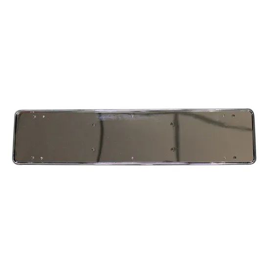 Custom Euro Standard ABS License Plate Frame - Image 1