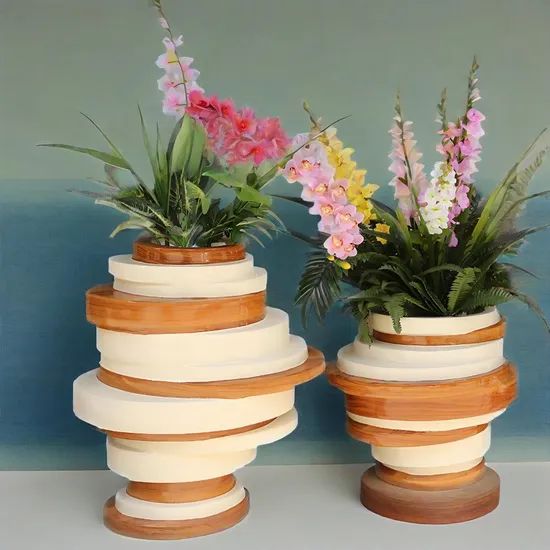 Customized Fiberglass Flower Pots with Personalized Functions - Image 3