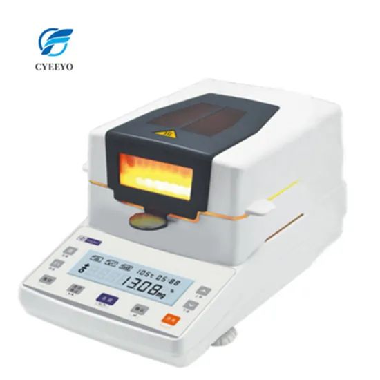 Textile Laboratory Corn Starch Lab Halogen Flour Moisture Meter Instrument - Image 1