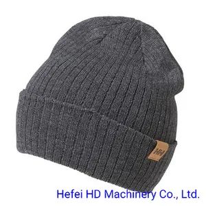 High Speed Automatic Rib Hat Knitting Machine Origin China Trademark HD Condition New Speed 120 Rpm Alarm Auto Alarm Model NO. - Image 4
