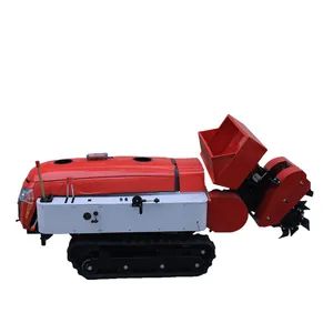 High Performance Dust Proof Design Intelligent Remote Control Multifunctional Crawler Rotary Tiller - Image 6