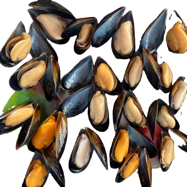 frozen cooked mussel with half shell Style FROZEN Weight (kg) 1 Address China Packaging Bulk Content MUSSEL Ingredients - Image 1