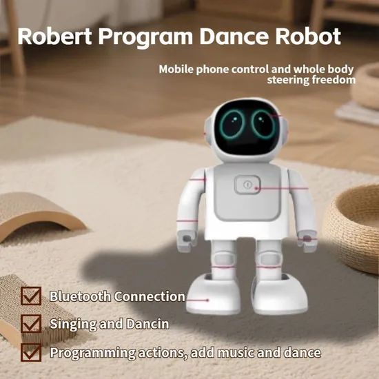 Ai Smart Toy Robot Programming Dance Add Music Toy Robert Program Robot - Image 1