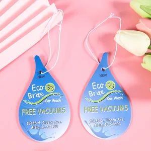 Customized Environment Friendly Good Smelling Cotton Paper Air Freshener - Image 3