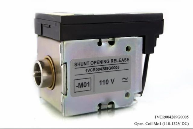 ABB Tripping Closing Coil, 110 V Brand ABB Voltage 110 V Frequency 50 Hz Phase Single Phase Material Aluminium Usage/Application Circuit - Image 2