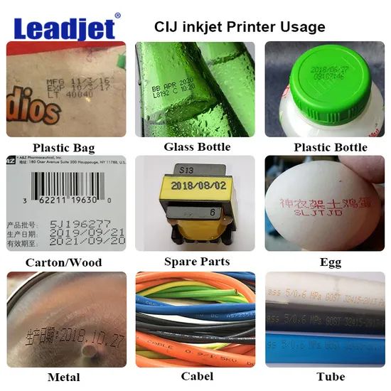 Leadjet V680 Label Cij Inkjet Printing Machine Pet Bottles Jar Expiry Date Coding Printer Daily Industrial Coder Support Spanish - Image 6