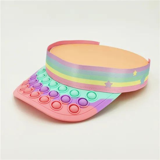 Push Pop Bubble Headwrap Summer Beach Caps Trademark NA Origin China Style Fashion Occasion Daily Usage Beach Caps Material - Image 5