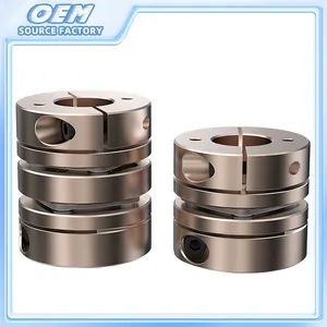 Customized High Precision Shaft Coupling Flexible Double Disc Coupling for Vacuum Pumps - Image 1