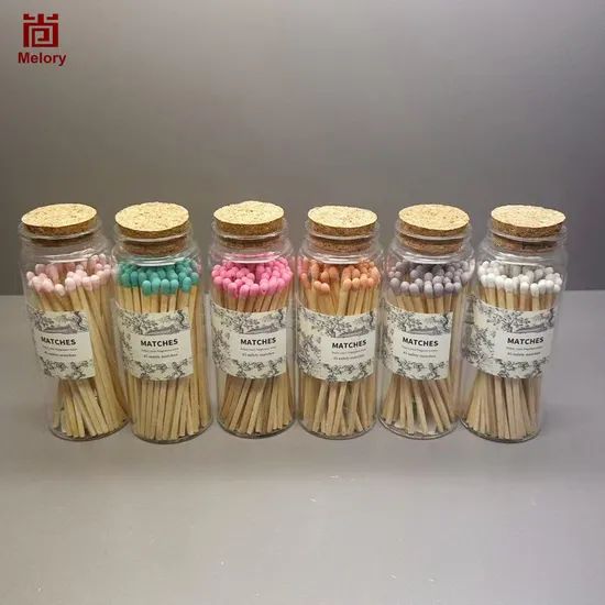 High Quality 9.6cm Safety Matches with Corks - Image 1