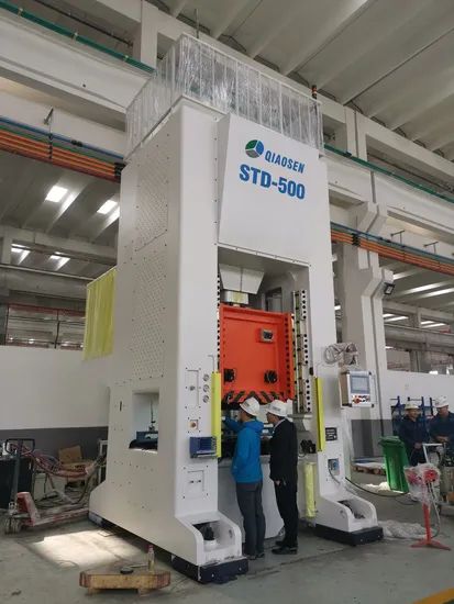Factory Straight Side Unitized Frame Single Crank Power Press Machine for Mechanical Punching/Stamping Machine - Image 4