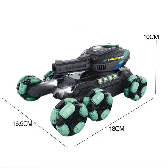 2.4G Remote Control Battle Water Bomb Tanks Chariot Stunt Drift Cars Control RC Tank Toys - Image 6