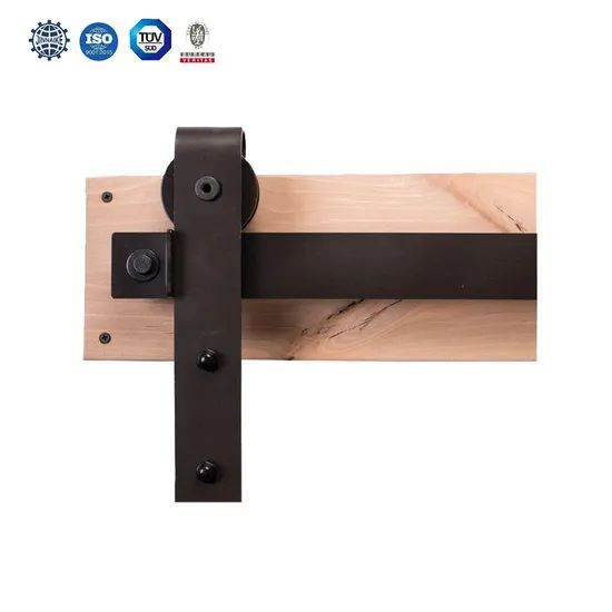 New Type Barn Door Hardware Accessories Color Black Origin China Model NO. BDH Trademark JNK Customerized Yes Install Fast and Easy - Image 4