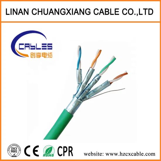 CAT6A LAN Cable, Network Cable, , Communication Cable with CPR RoHS - Image 1