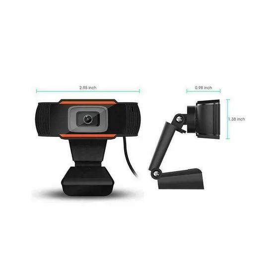 USB Webcam Computer PC Camera with Microphone 1080 Video Support - Image 4
