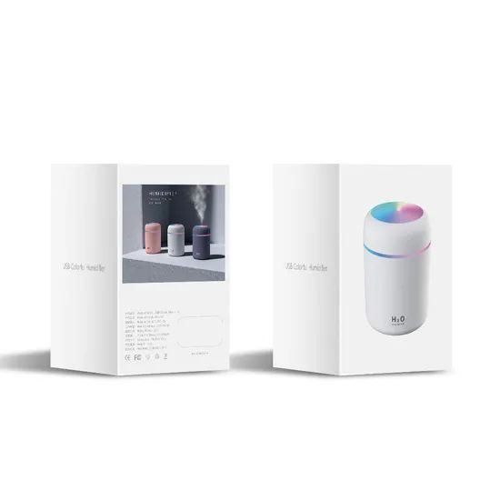 Christmas Humidifier 300ml Car Small Air Humidifier Aroma Diffuser Portable Smart Cool Mist USB Humidifiers Aroma Diffuser for Baby - Image 6