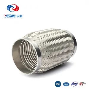 Auto Exhaust Pipe Exhaust System MOQ 100PCS Sample for Free Warranty 3 Years Trademark YUEDING HS Code 8708920000 OE No. Exhaust - Image 3
