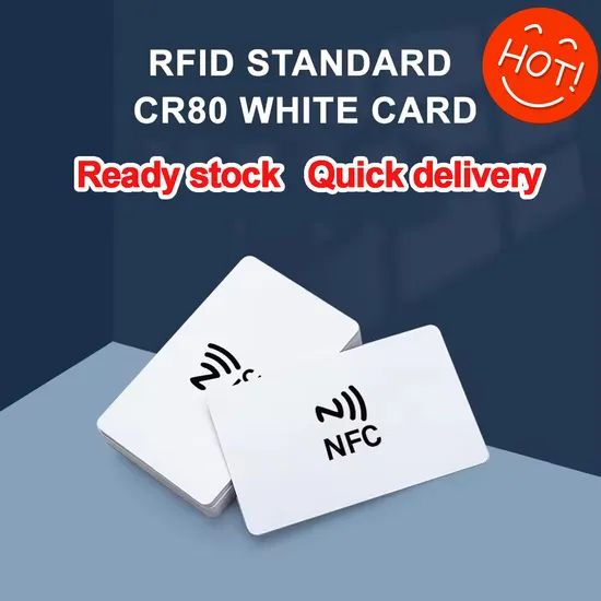 PVC NFC Card 13.56MHz Contactless Smart Chip RFID Card for Access ...