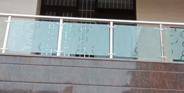 Stainless Steel And Glass Railings Color Steel Brand Jindel Position All Design Customize Mounting Type All Material Grade - Image 6