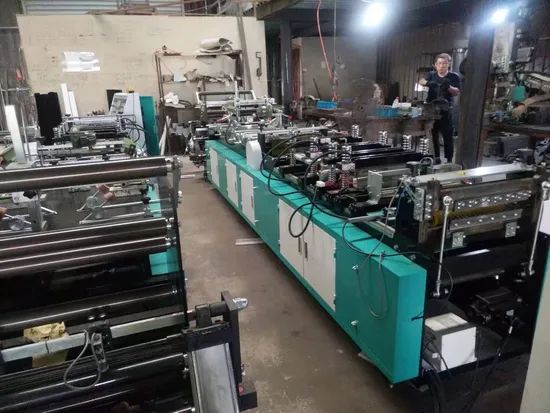 350 500 Model Middle Sealing Bottom Sealing Bag Making Machine/Flat Bag Making Machine - Image 6
