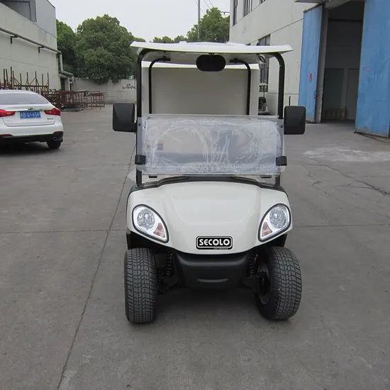 2-Passenger House-Keeping Van Box Electric Golf Cart Seats 1-2 Color White Motor AC 5kw Origin China Range 80-100 Km Controller - Image 2
