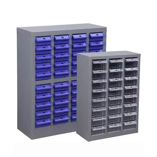 18 Drawers Plastic Box Cabinet for Components Tool Storage Drawer Cabinet - Image 5