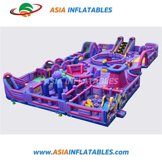 Commercial Bouncy Castle Outdoor Adventure Obstacle Course Inflatable Amusement Playground - Image 5