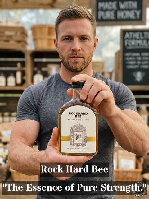 Rockhard Bee Premium Honey 350ml - 100% Pure Raw Indonesian Honey for Daily Ener - Image 4