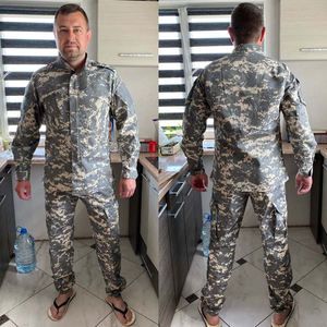 China Factory Wholesale Male Camouflage Suit Clothing Best Quality Camouflage Uniform New Design Tactical Camouflage Uniform - Image 4