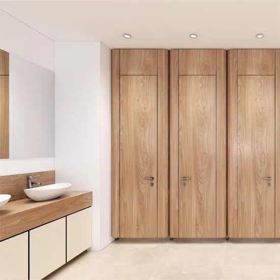 Best Price Restroom Bathroom Cubicles Shower Partitions Origin China Condition New Thickness 12mm Trademark DEBO Color Solid, - Image 2