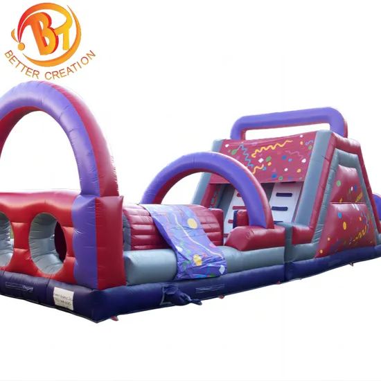 Blow up Bouncer Inflatable Rock Climbing Wall Obstacle Course - Image 1