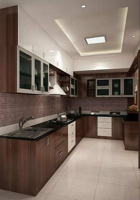 Modular Kitchen Service Material Wooden Warranty 1-5 Years Service Mode Offline Man Power 2-3 Person 3D Design Available - Image 5