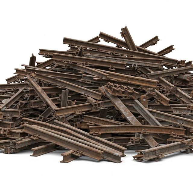 Bulk Used Rail Scraps With High Density Used Rail Scraps Packed For Safe Transport And Export Distribution - Image 3