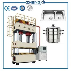 500 Tons 4 Column Hydraulic Press Deep Drawing Press Origin China Condition New CNC or Not CNC Color Optional Controller PLC - Image 2