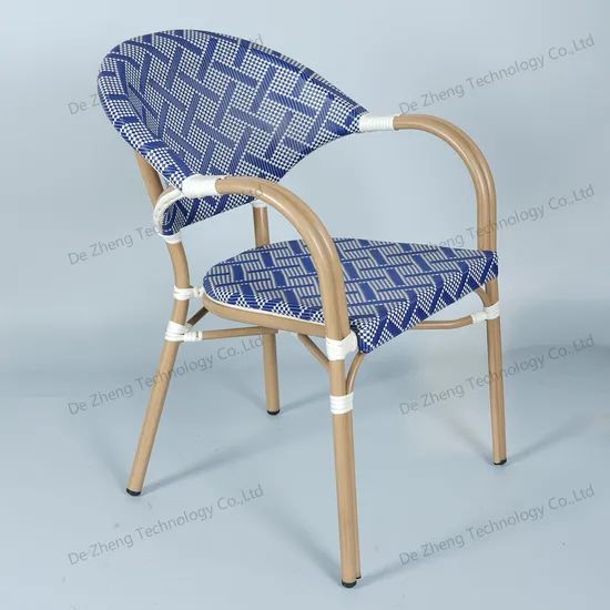 Patio Dining Set Outdoor Textilene Mesh Dining Chair for Bar Restaurant - Image 1