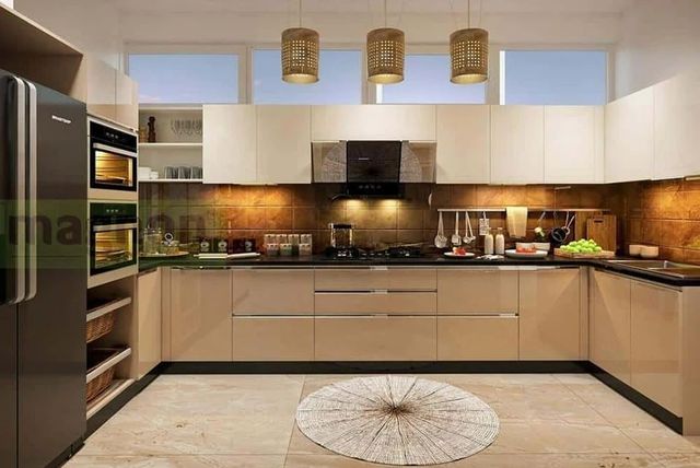 L Shaped Modular Kitchen - Image 2