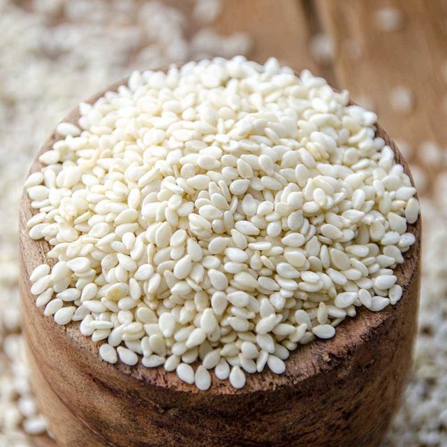 Organic White Sesame Seeds, Raw Unhulled, vegan, Kosher, Natural - Image 2