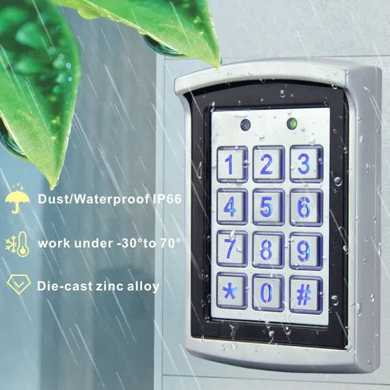 Standalone Metal Door Readers Access Control Keypad Waterproof RFID 125kHz - Image 2