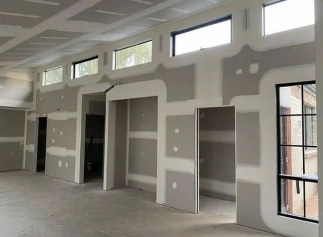 Gypsum Partition Service, 12 mm Thickness 12 mm Material Gypsum Boards Function Soundproofing Wall Type - Image 1