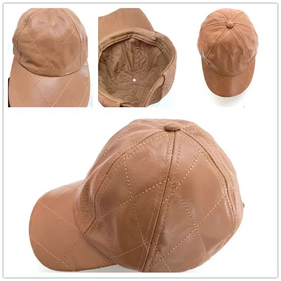 Real Leather Baseball Hat Distributor Trapper Buckets Snapback Fisherman Caps - Image 5