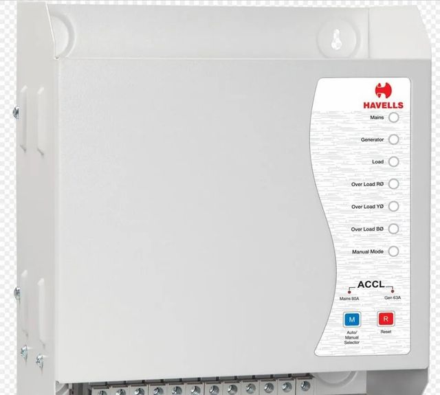 Tpn Electric Transfer Switch Generator Current Range 10-63a Mains Current Range 40a/63a/80a Compliance Standard - Image 1