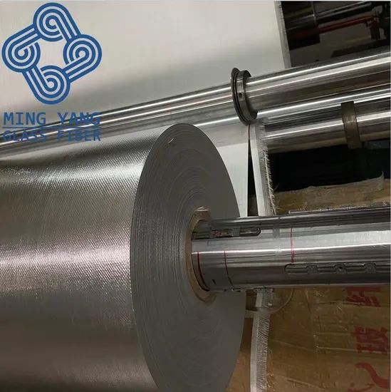 Factory Price Insulation Cloth Fiberglass Cloth Aluminized Fiberglass Fabric - Image 2
