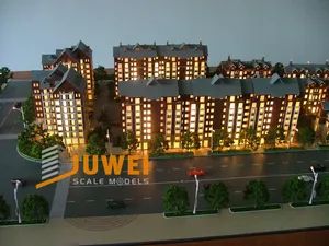Architectural Scale Model Maker with Lighting (JW-26) Model NO. JW-26 Trademark Juwei Type Display Model HS Code - Image 2