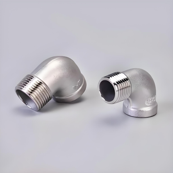 Made in China factory wholesale price silica sol investment precison casting stainless steel 316 elbow 90 valve accessories pipe fittings for water industrial - Image 2