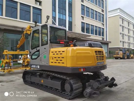 Jg80L Type Crawler-Type Compaction and Leveling Technology, an Intelligent Railway Subgrade Compactor Used for Railway Subgrade Construction - Image 5