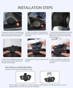 Freedconn Fx Plus Motorcycle Bluetooth Interphone Helmet Intercom Headset - Image 6