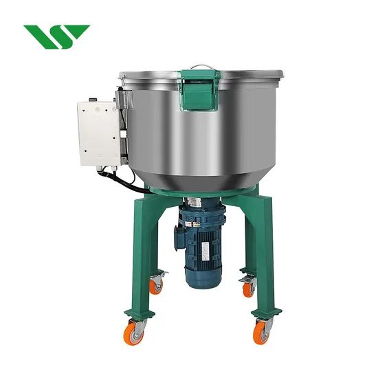 Vertical Plastic Granules Mixer Plastic Raw Material Color Mixing Machine Plastic Mixing Silo - Image 5
