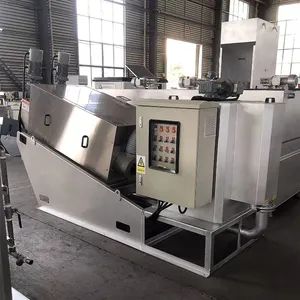 Multiple Disc Purifying Waste Water Environmental Sludge Dewatering Screw Filter Press - Image 6