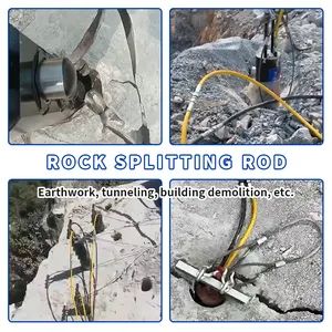 Hydraulic Rock Splitter Rod for Concrete Splitting Mining Tunneling ...